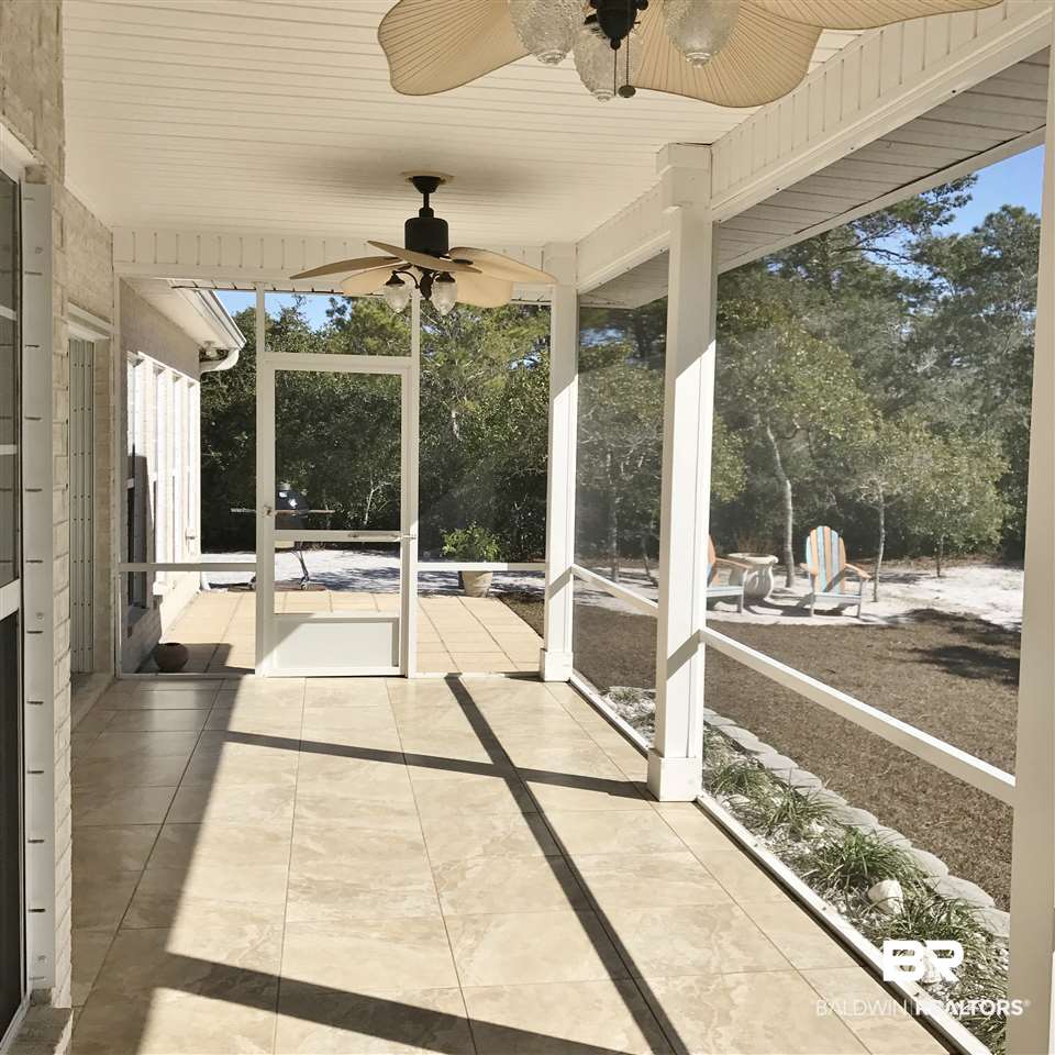 30840 West Ono North Loop Orange Beach, AL 36561 - Photo 43 of 49 Large Screened Back Porch