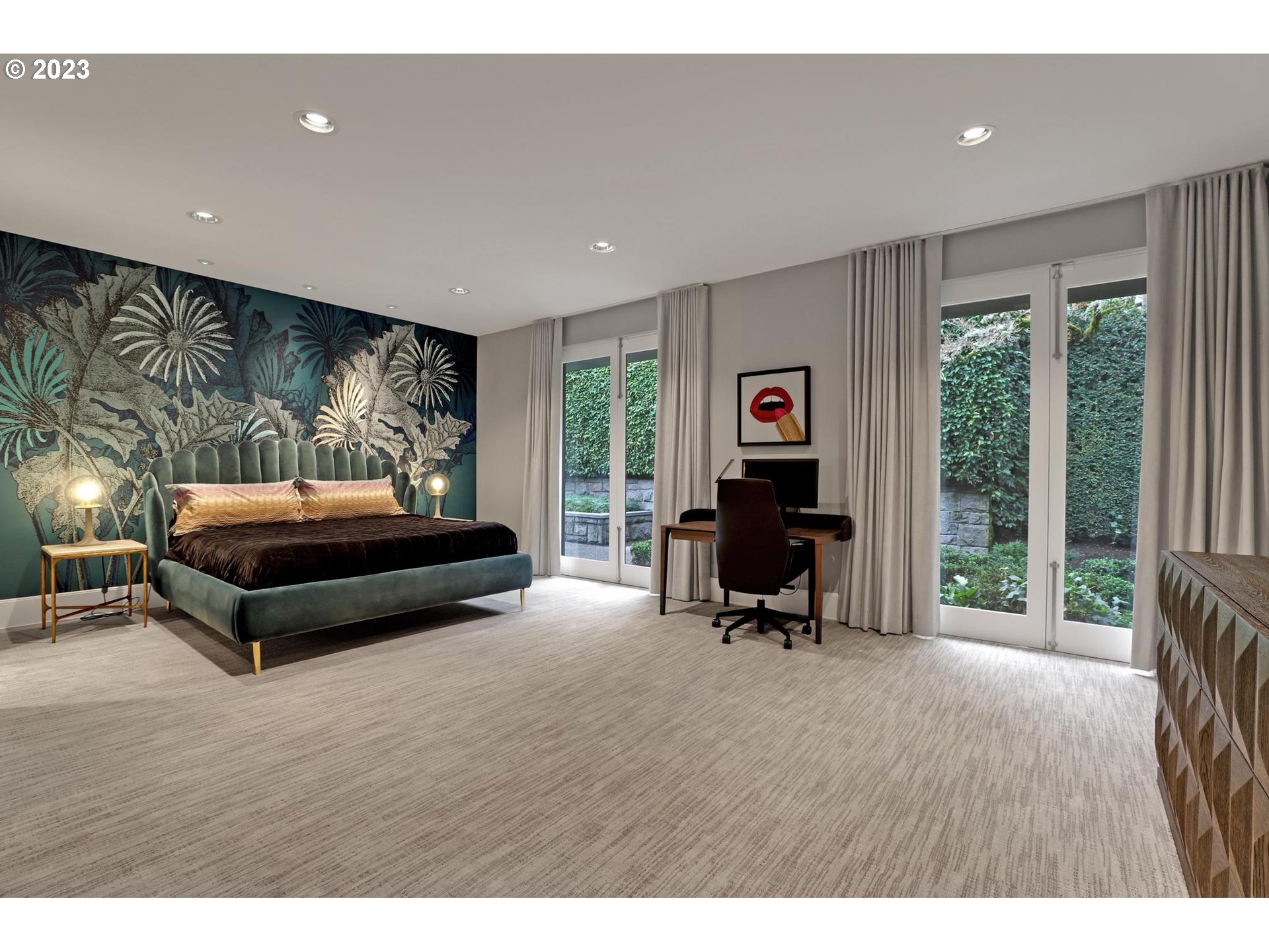 2122 Southwest Myrtle Street Portland, OR 97201 - Photo 37 of 47 a living room with furniture and a flat screen tv