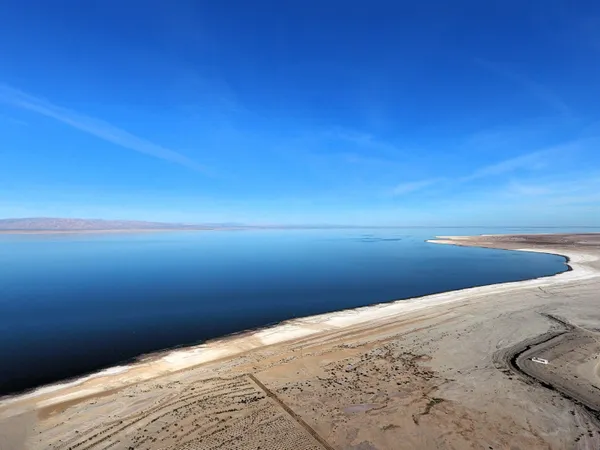 a view of ocean and beach