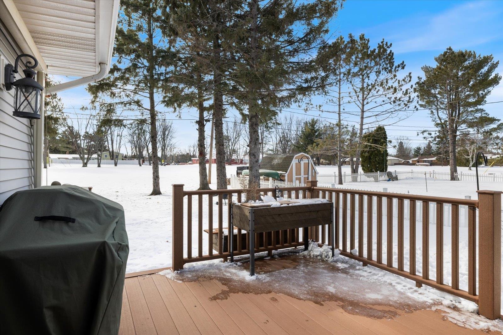 502 North Inner Drive Hibbing, MN 55746 - Photo 56 of 57 Snow covered deck featuring area for grilling