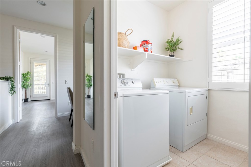 816 East Promenade, Unit A Azusa, CA 91702 - Photo 73 of 75 a view of storage room with wooden floor washer and dryer