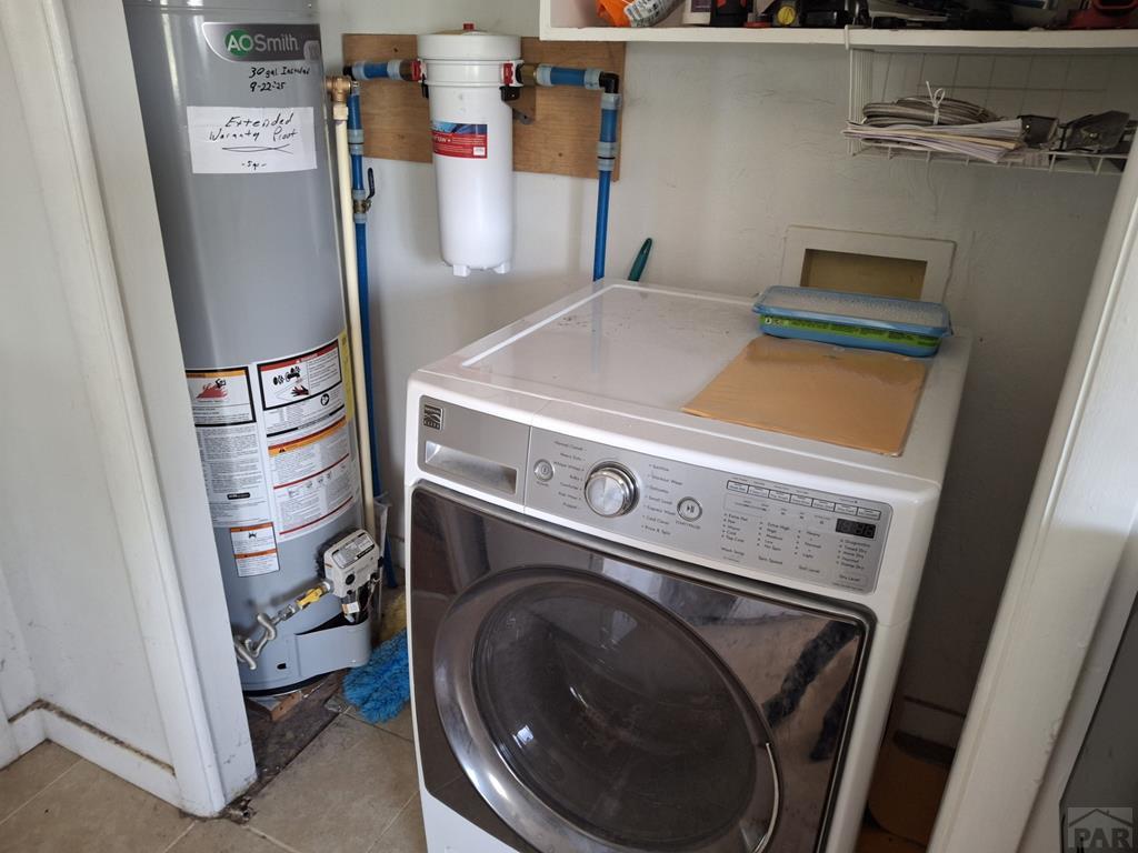 214 3rd Street Fowler, CO 81039 - Photo 7 of 15 a utility room with dryer and washer