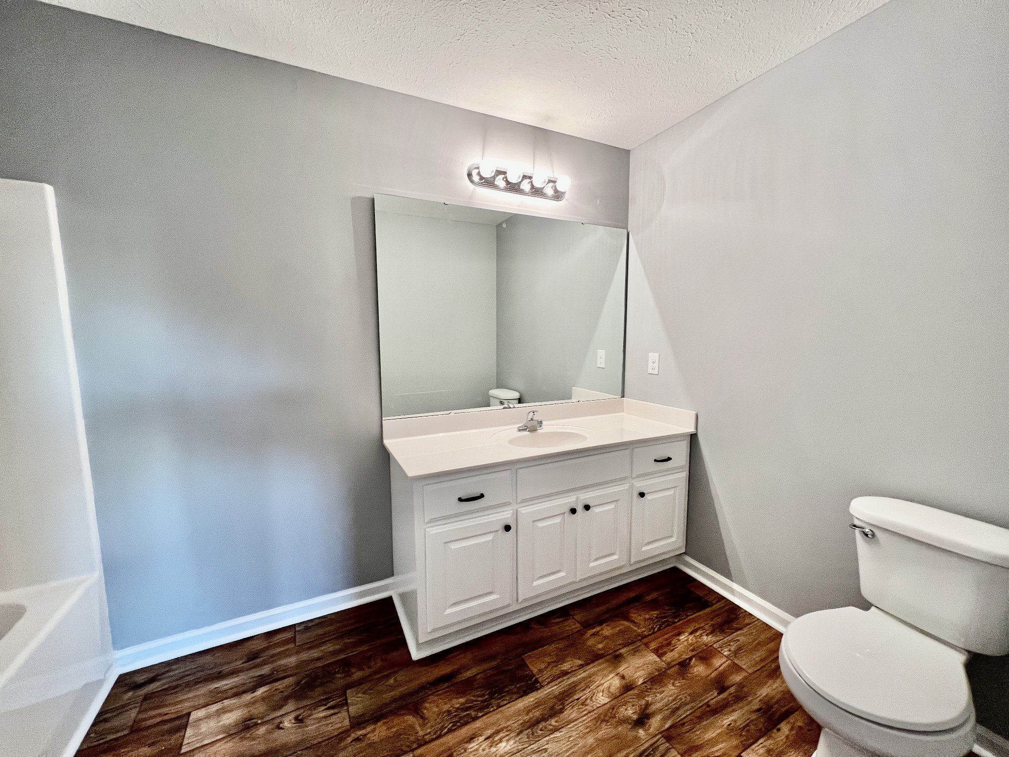 2379 Franklin Hayes Road Pulaski, TN 38478 - Photo 10 of 19 a bathroom with a toilet sink and mirror