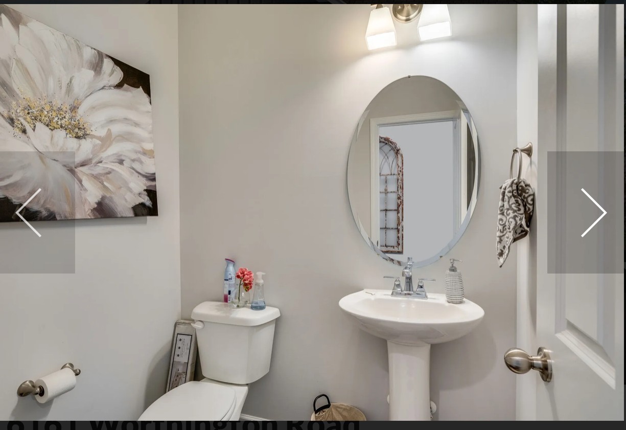 6161 Worthington Road Columbia, TN 38401 - Photo 18 of 33 a bathroom with a toilet sink and mirror