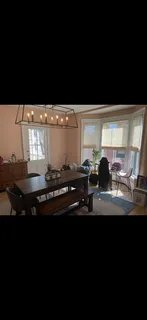 a kitchen with lots of counter top space