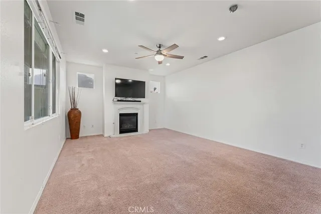 a view of a livingroom with a fireplace