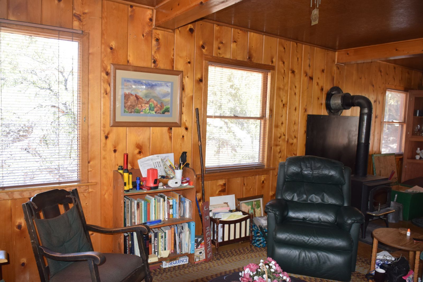 4 Whitney Portal Road Lone Pine, CA 93545 - Photo 8 of 20 a living room with furniture and a window