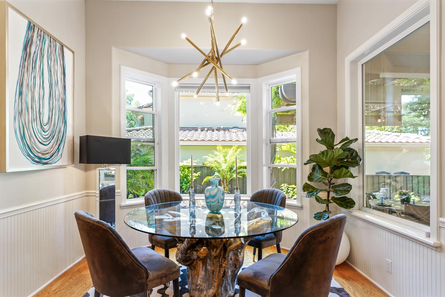 5512 Riviera Granite Bay, CA 95746 - Photo 23 of 76 a view of a dining room with furniture window and outside view