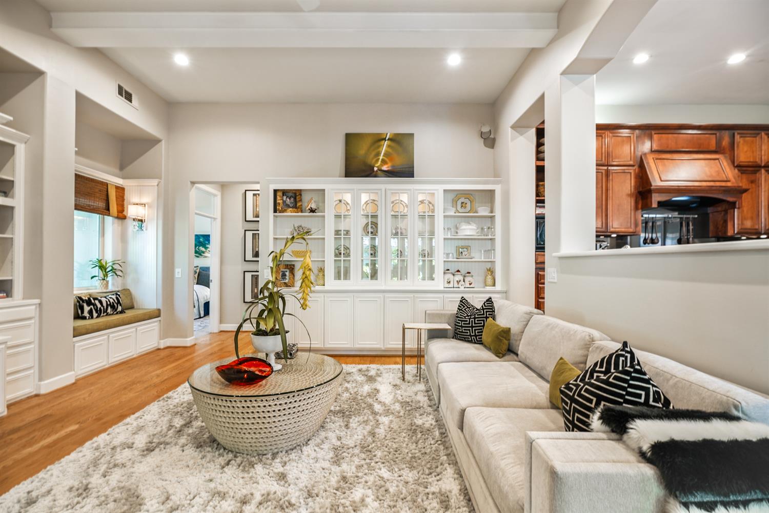 5512 Riviera Granite Bay, CA 95746 - Photo 27 of 76 a living room with furniture and a large window