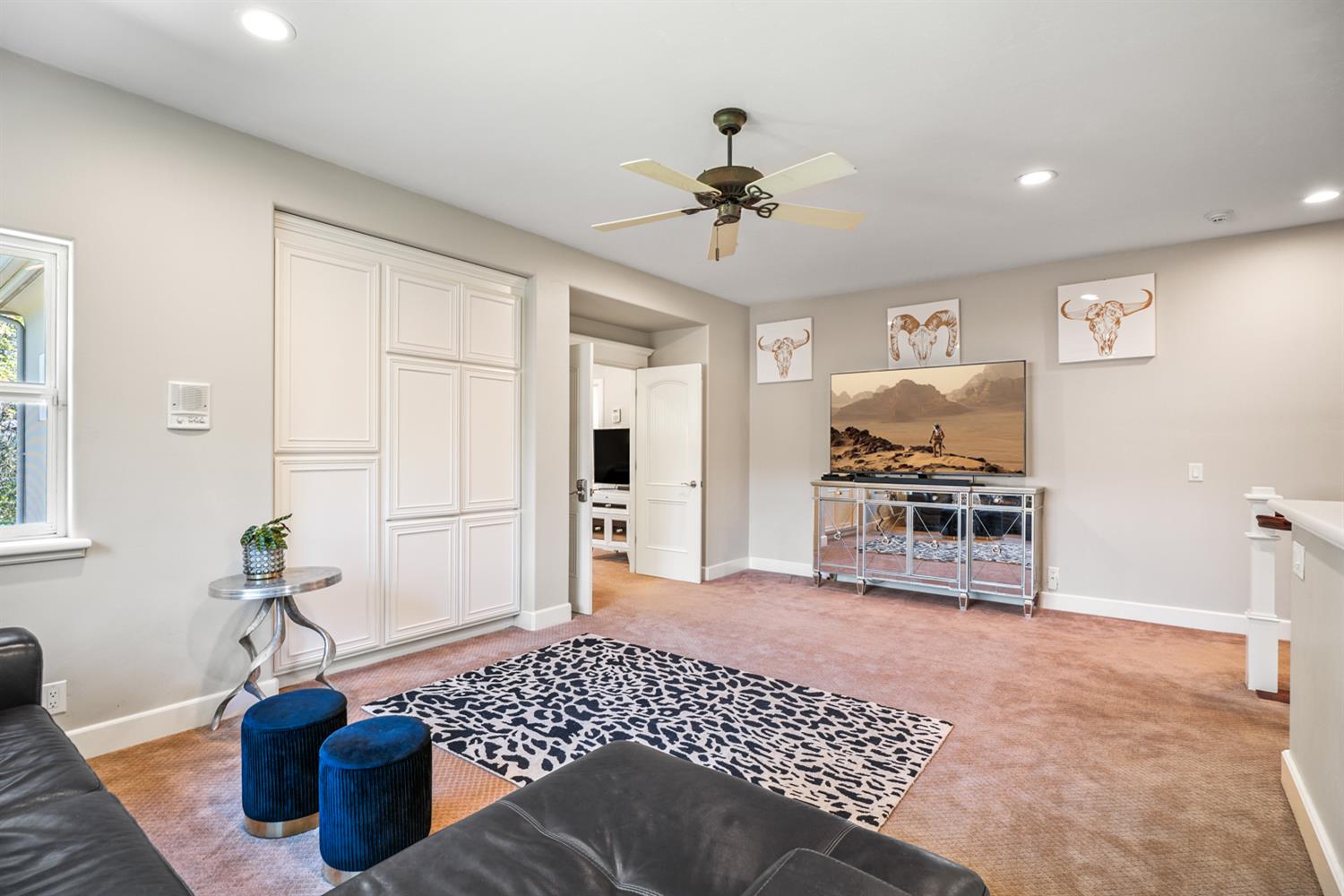 5512 Riviera Granite Bay, CA 95746 - Photo 38 of 76 a living room with furniture a dining table and chairs