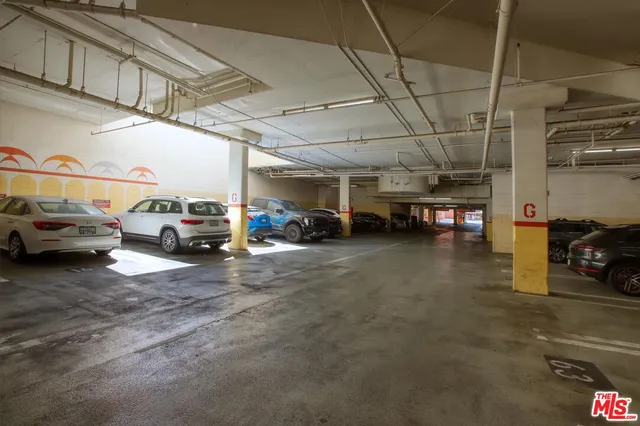 a view of cars parked in a parking