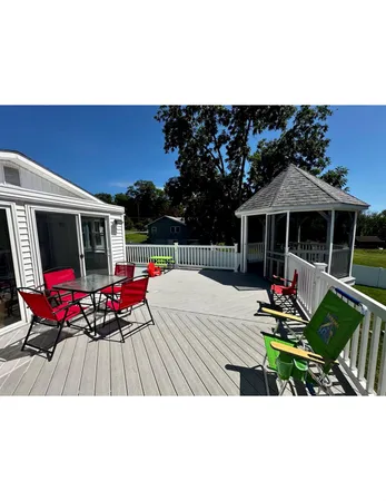 a view of outdoor space yard deck and patio