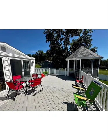 a view of outdoor space yard deck and patio