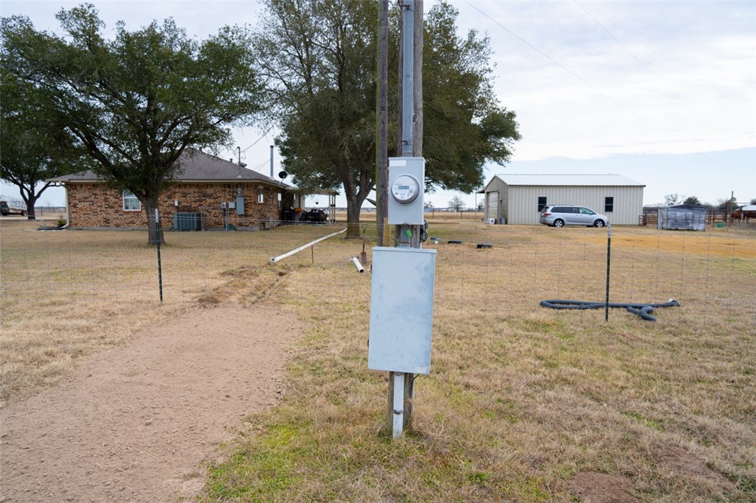 7303 Bickham Cemetery Road Bryan, TX 77808 - Photo 26 of 28 200-Amp Electrical Pole