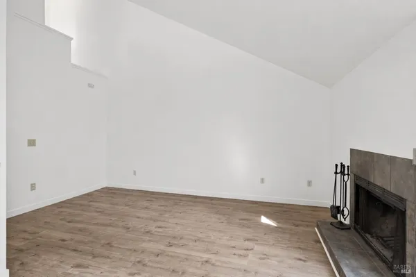 wooden floor in an empty room