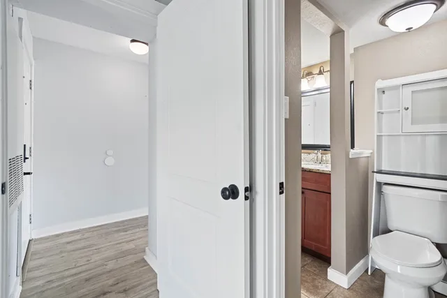 a view of water heater room