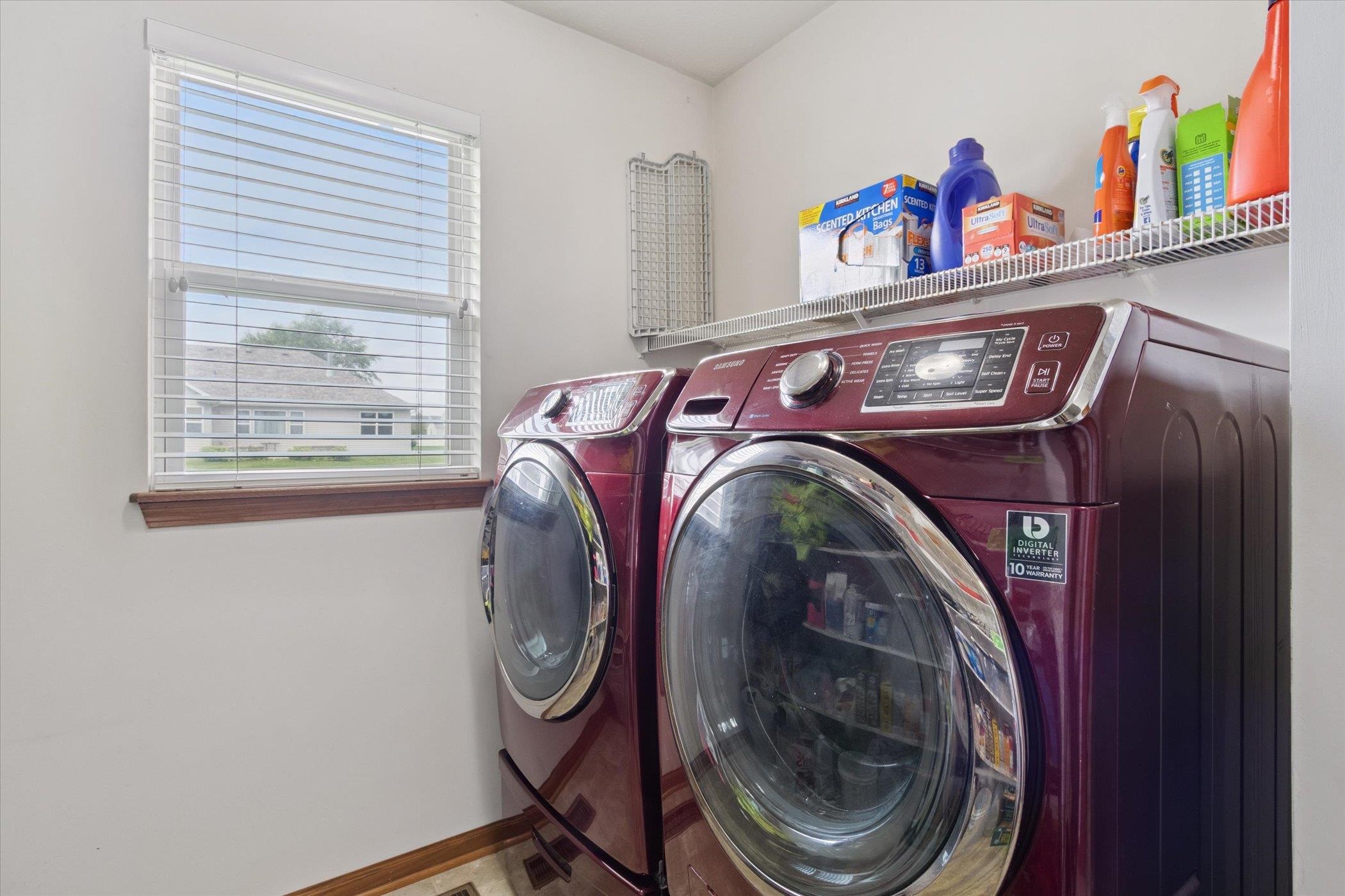 1442 Rock Island Road Davis Junction, IL 61020 - Photo 27 of 63 a utility room with dryer and washer