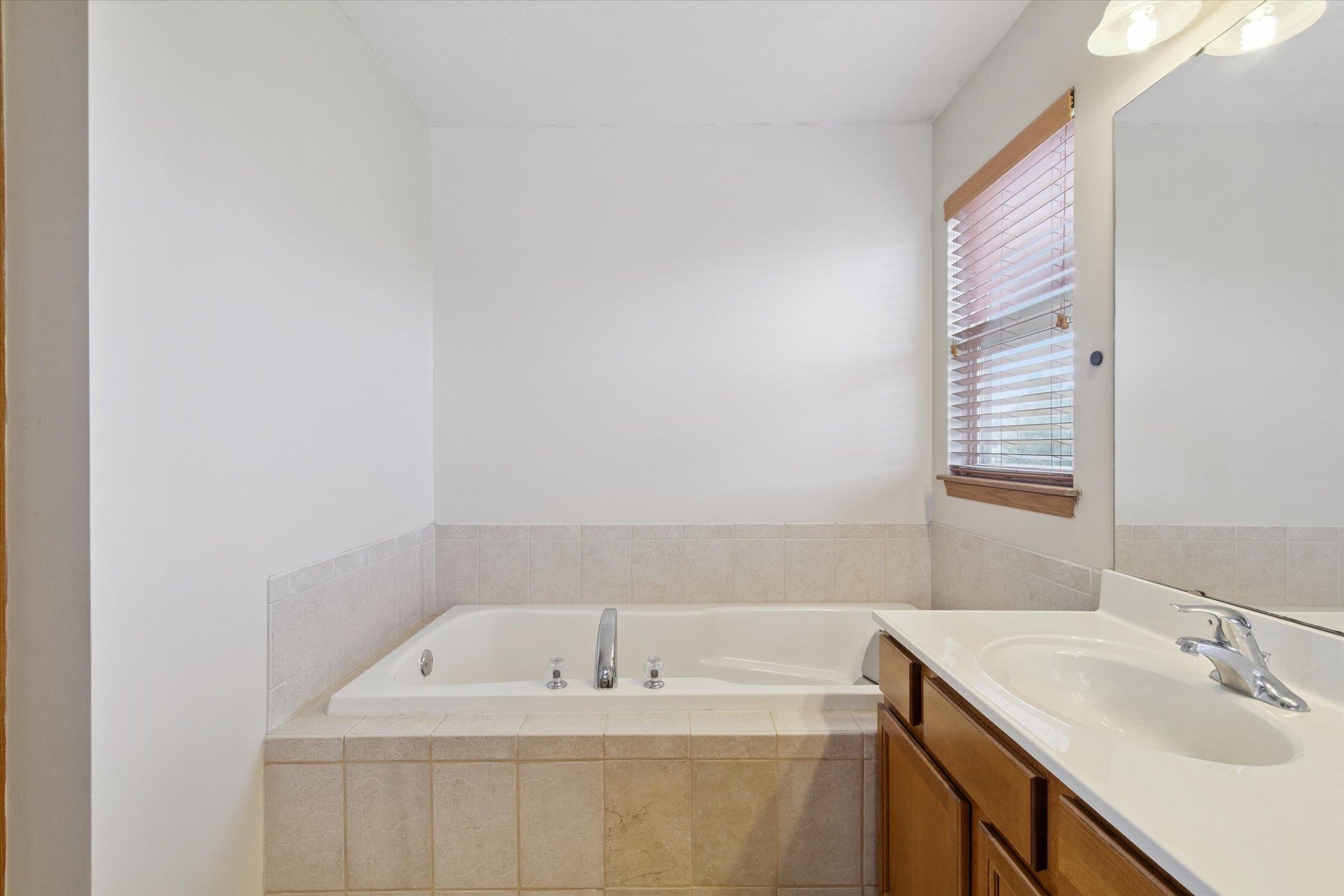 1442 Rock Island Road Davis Junction, IL 61020 - Photo 33 of 63 a bathroom with a sink and a bathtub
