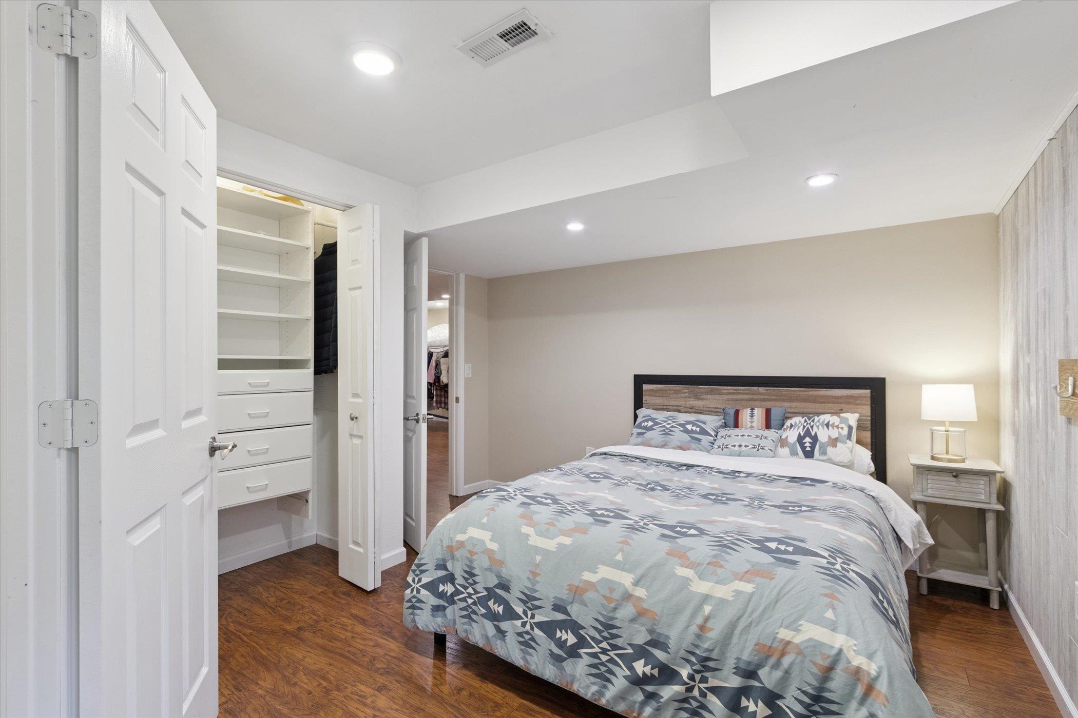 1442 Rock Island Road Davis Junction, IL 61020 - Photo 46 of 63 a bedroom with a bed and a view of closet