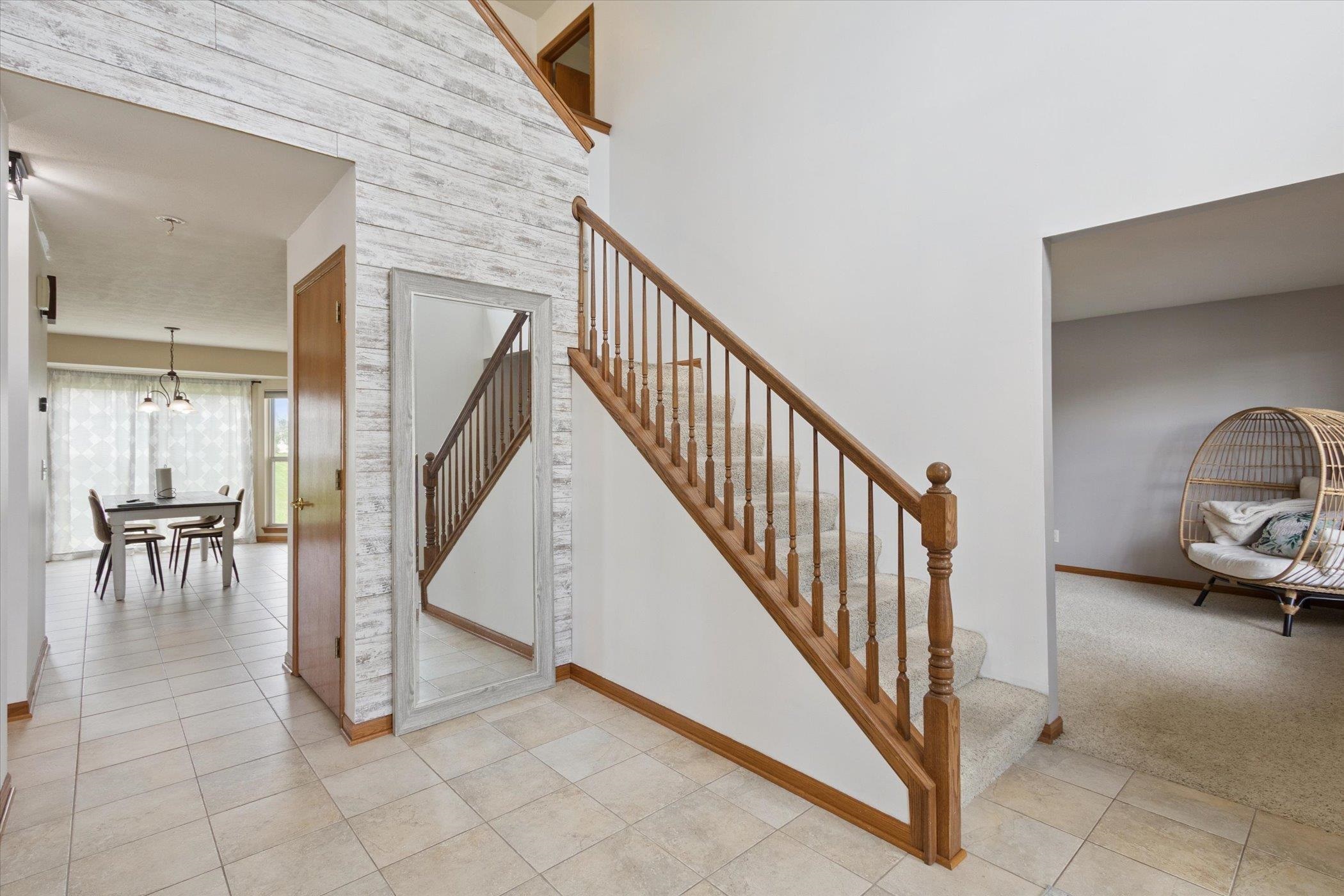 1442 Rock Island Road Davis Junction, IL 61020 - Photo 10 of 63 a view of a livingroom with furniture and stairs