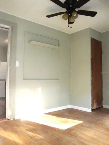 a view of empty room