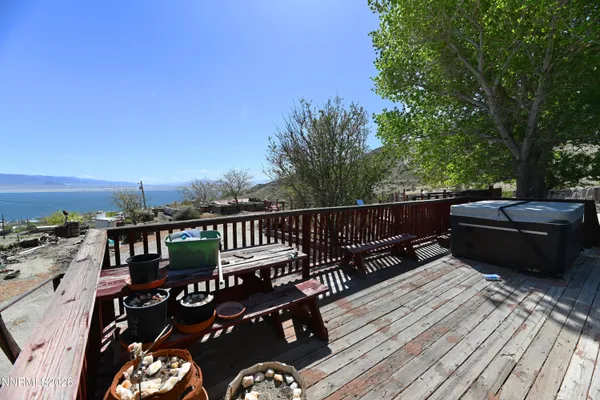 a view of balcony deck and patio