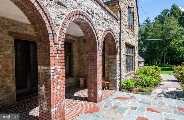 a view of entrance gate of a house