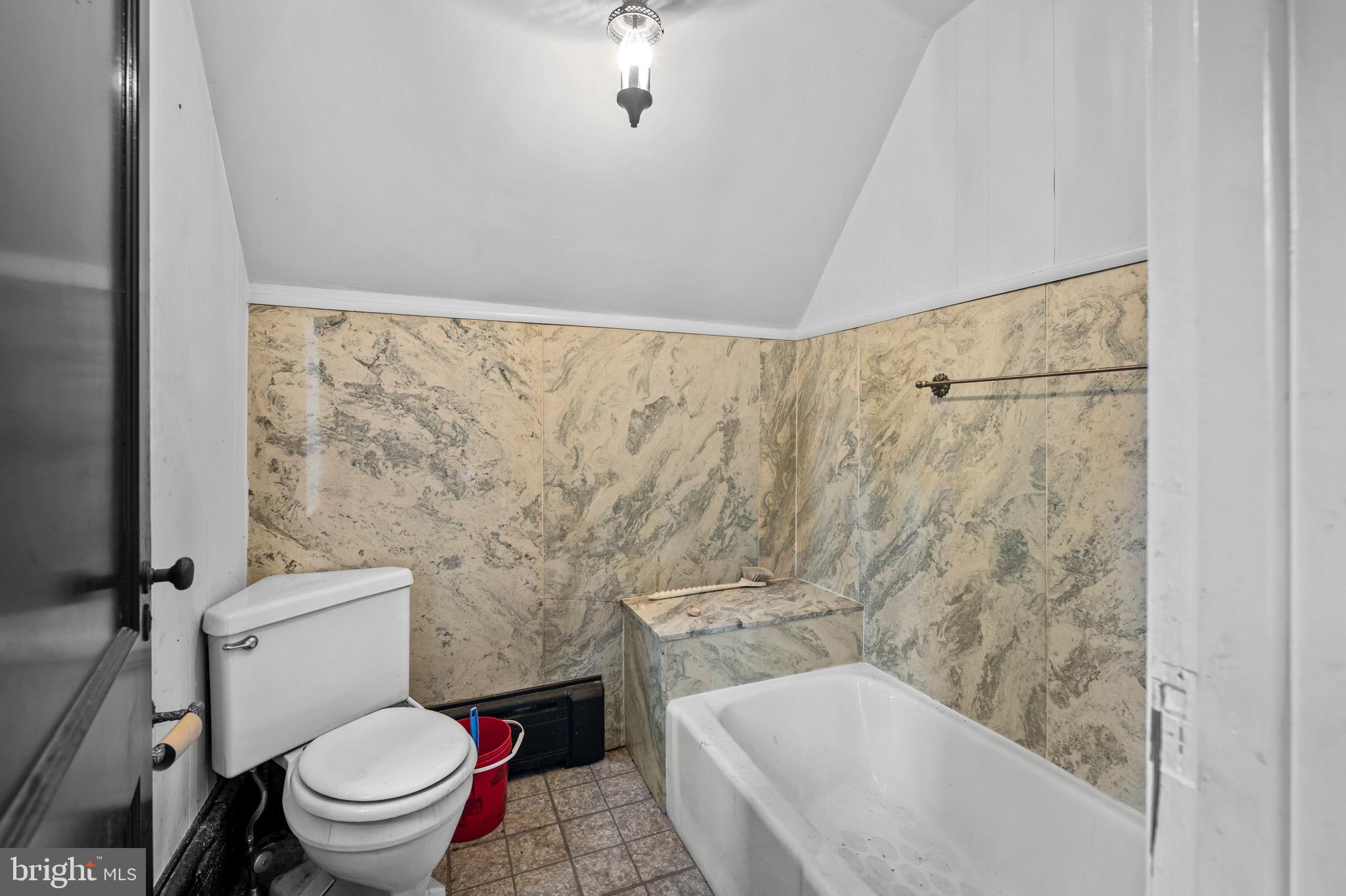 1804 Bernville Road Reading, PA 19601 - Photo 32 of 34 a bathroom with a toilet and a shower