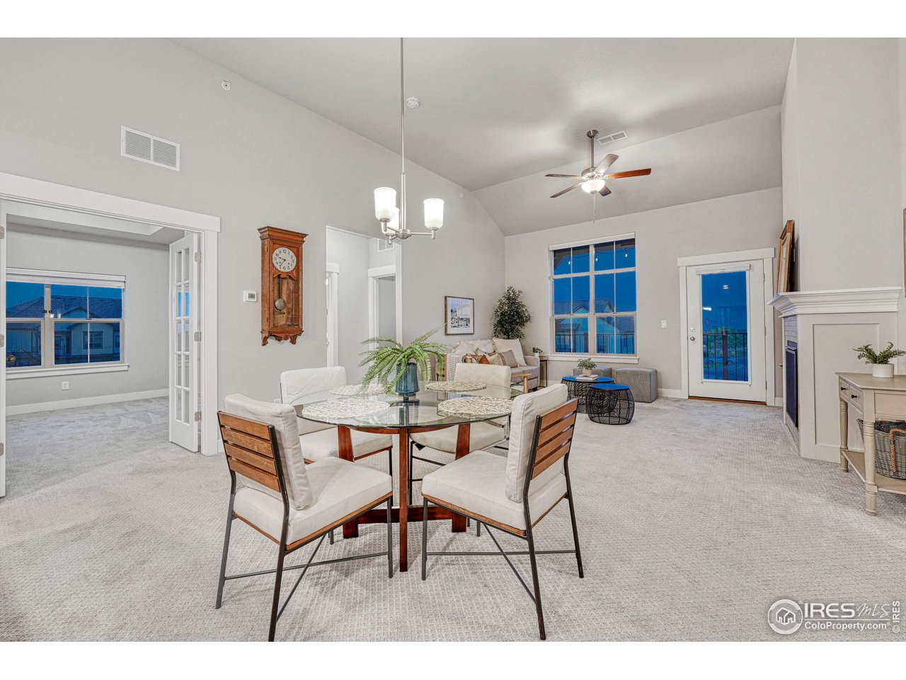 6582 Crystal Downs Drive, Unit 207 Windsor, CO 80550 - Photo 39 of 40 Open floor plan with high vaulted ceilings