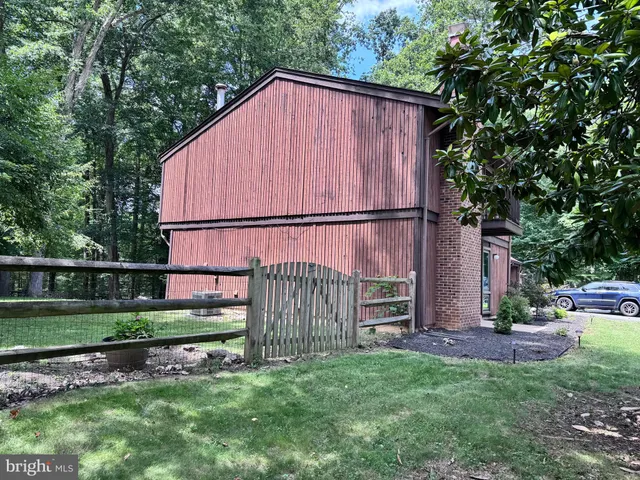 a view of a lake with a terrace