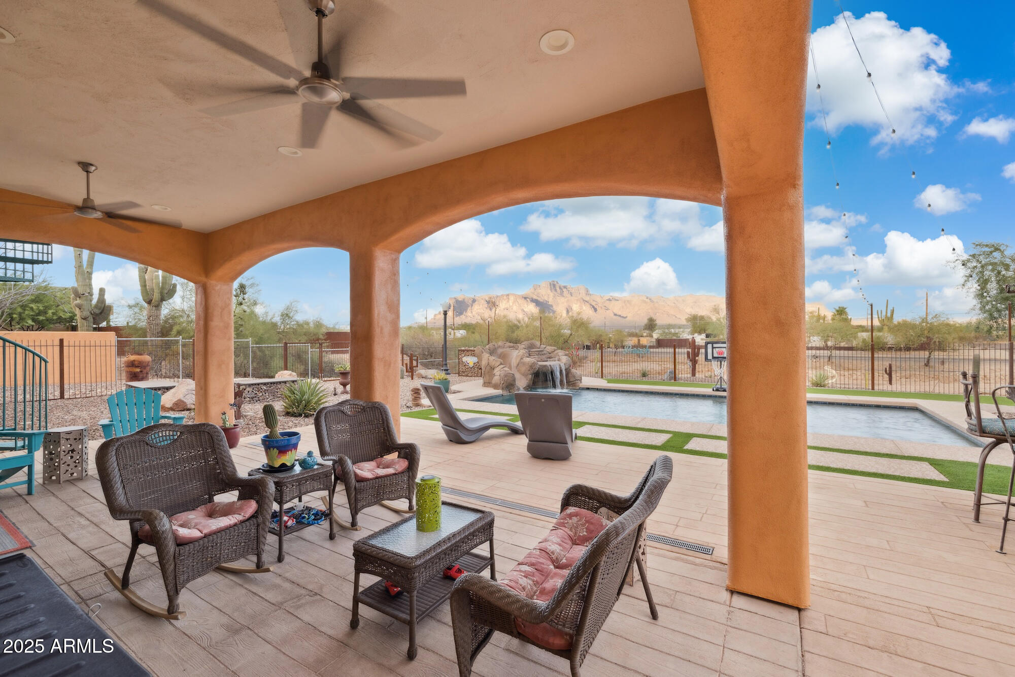 655 South Conestoga Road Apache Junction, AZ 85119 - Photo 26 of 79 a outdoor space with patio the ocean view