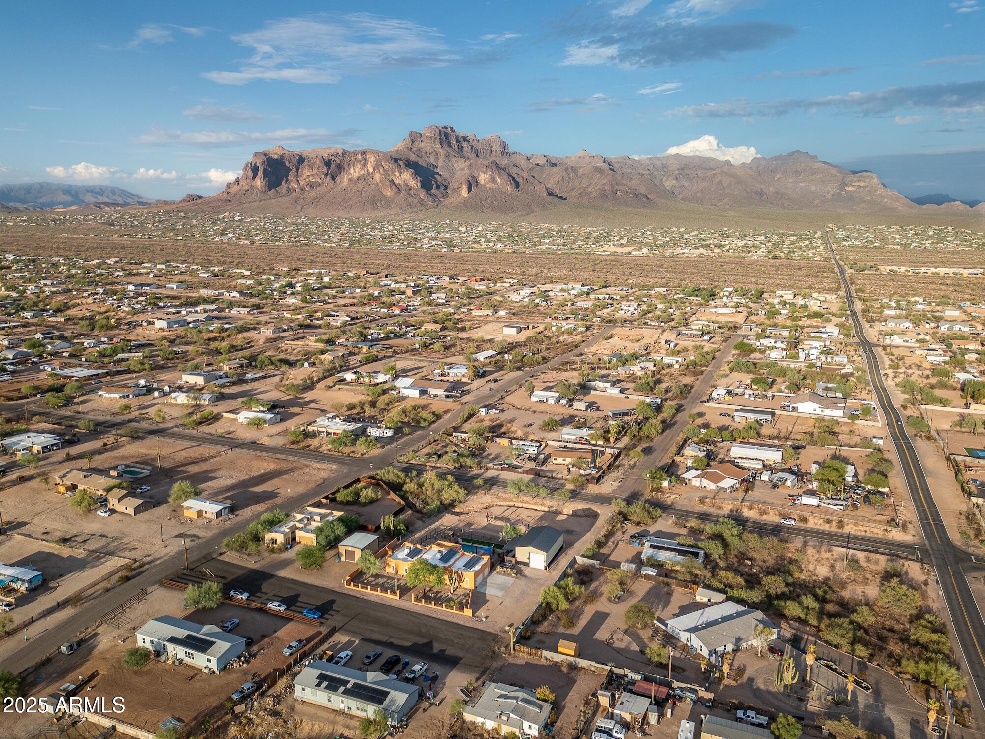 655 South Conestoga Road Apache Junction, AZ 85119 - Photo 77 of 79 an aerial view of residential building with parking space