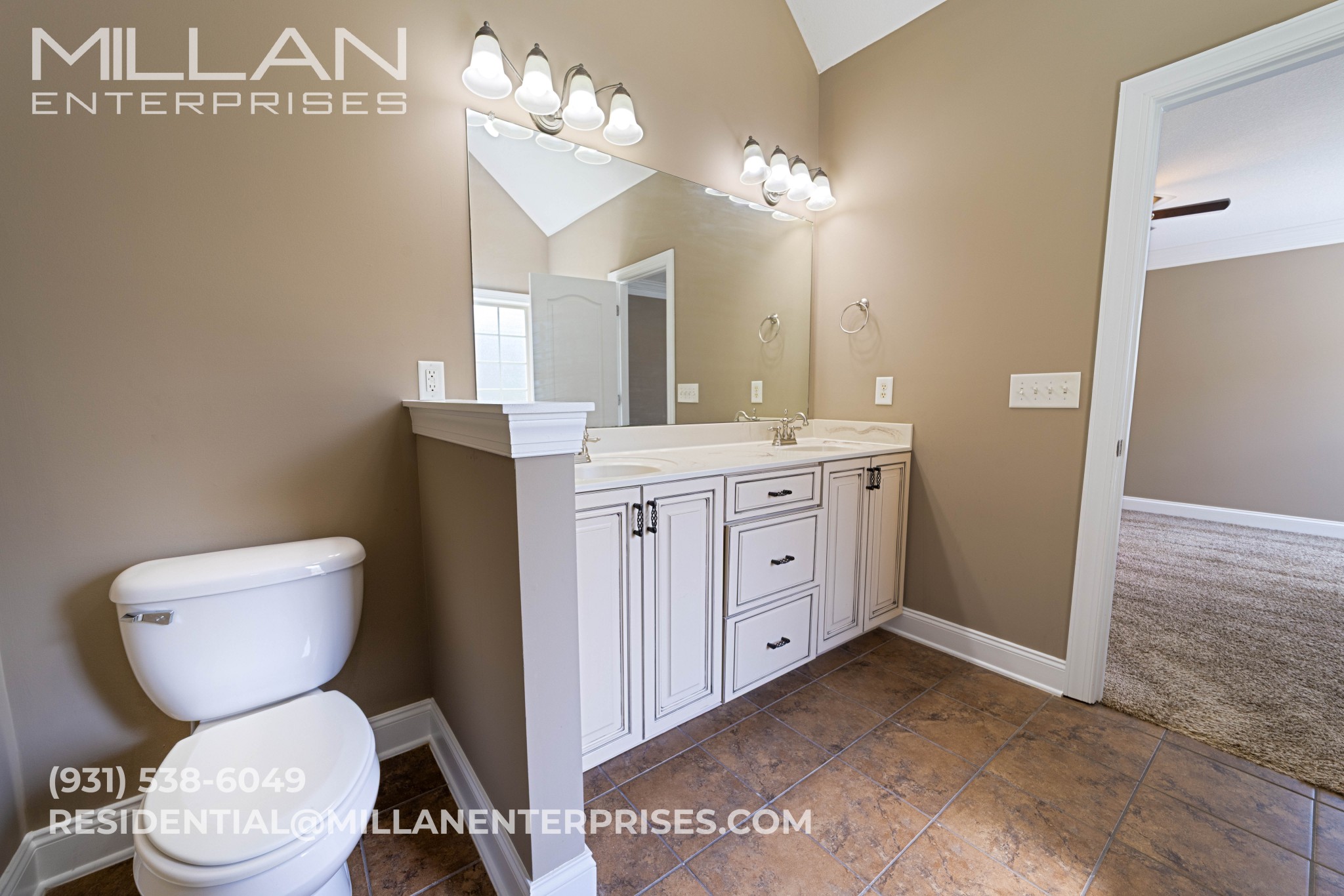 3564 Drake Road Adams, TN 37010 - Photo 15 of 26 a bathroom with a toilet sink and mirror