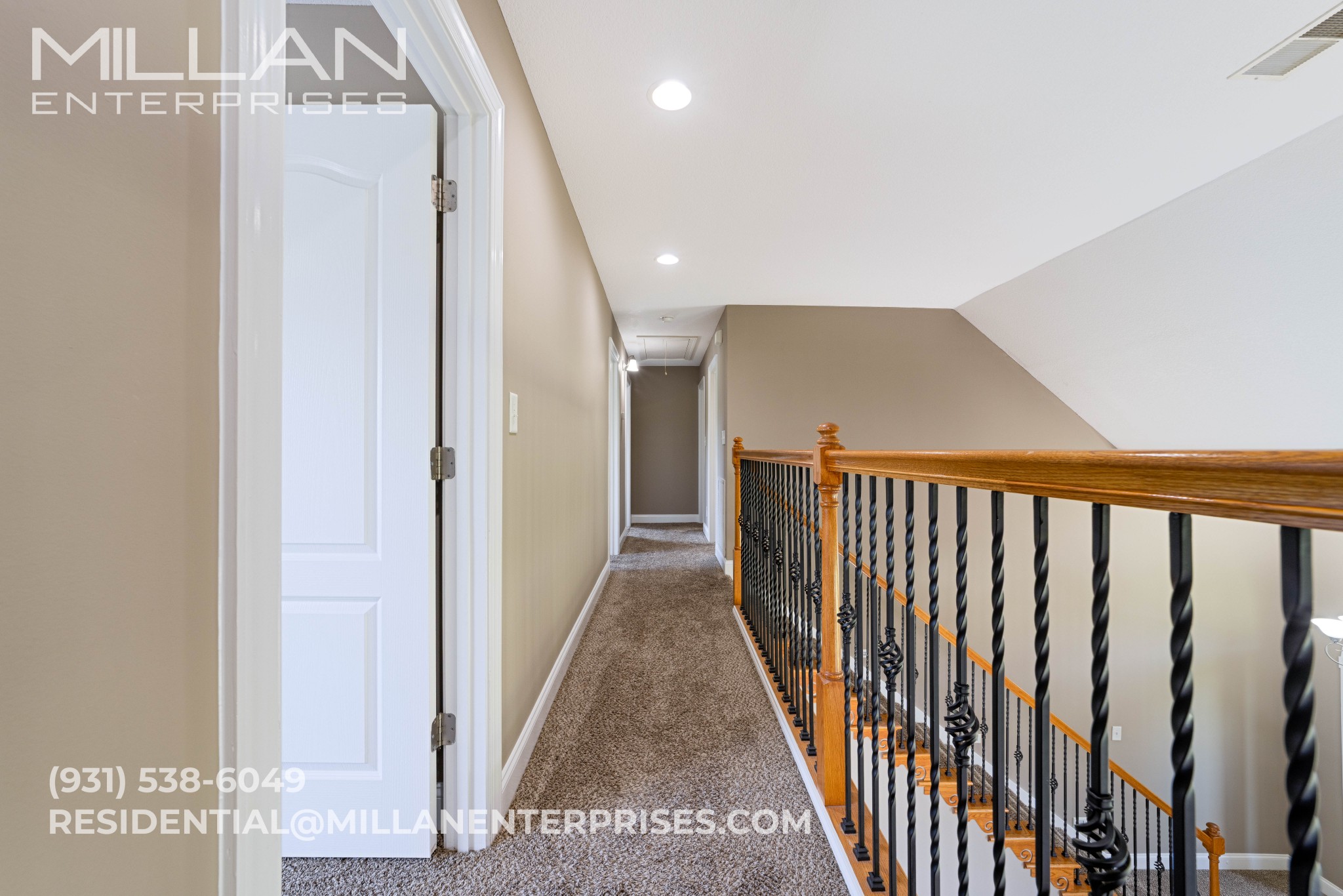 3564 Drake Road Adams, TN 37010 - Photo 19 of 26 a view of a hallway with wooden floor