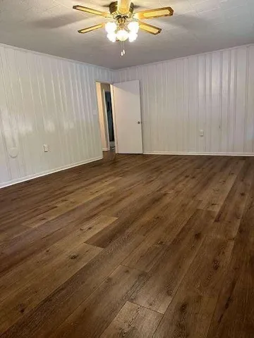 wooden floor in an empty room
