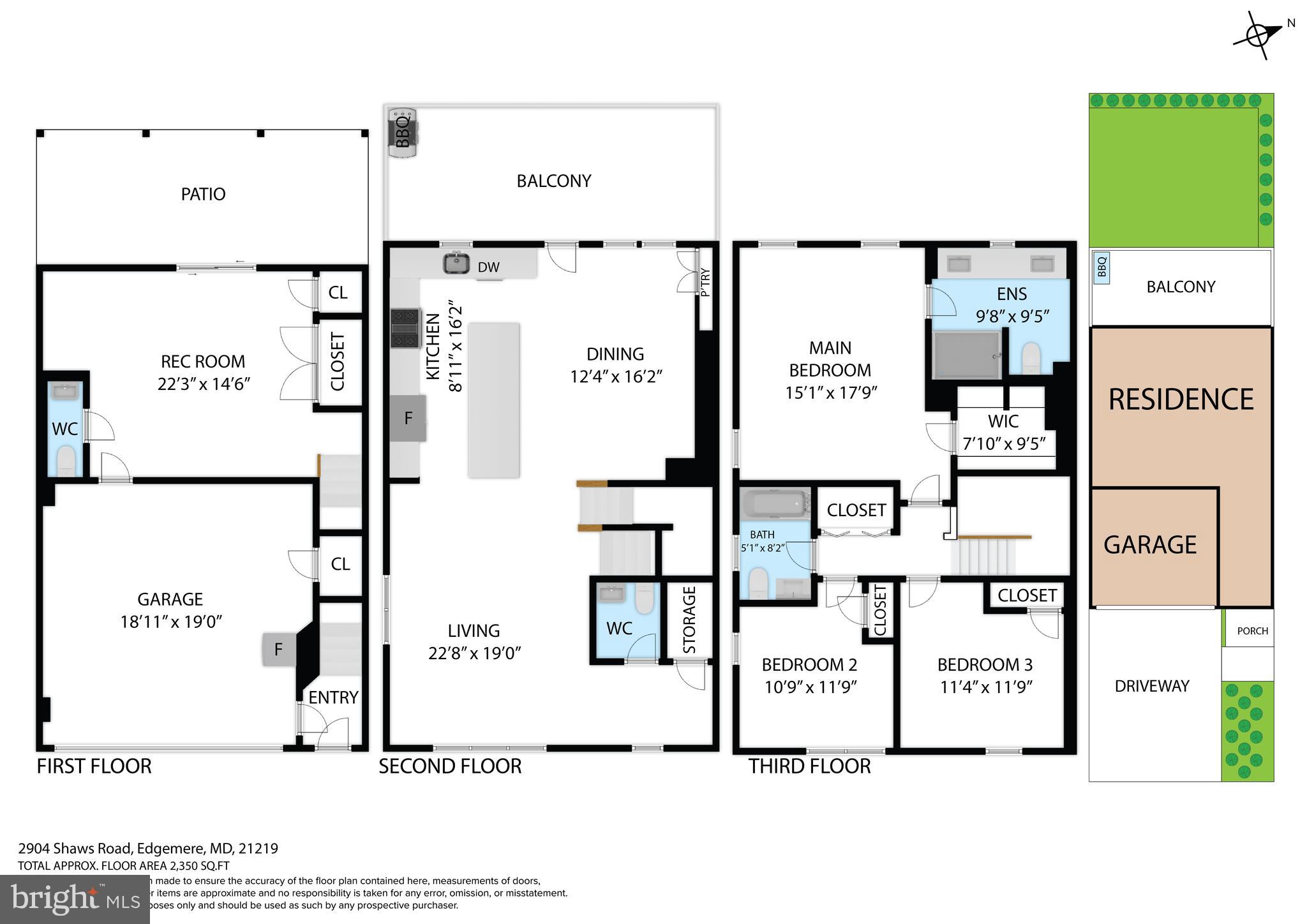 2904 Shaws Road Sparrows Point, MD 21219 - Photo 43 of 44 Complete floor plans