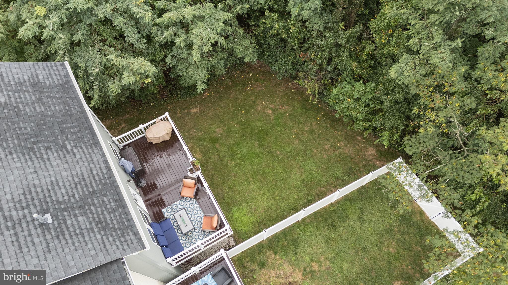 2904 Shaws Road Sparrows Point, MD 21219 - Photo 8 of 44 A better view of the privacy rare in a Townhome