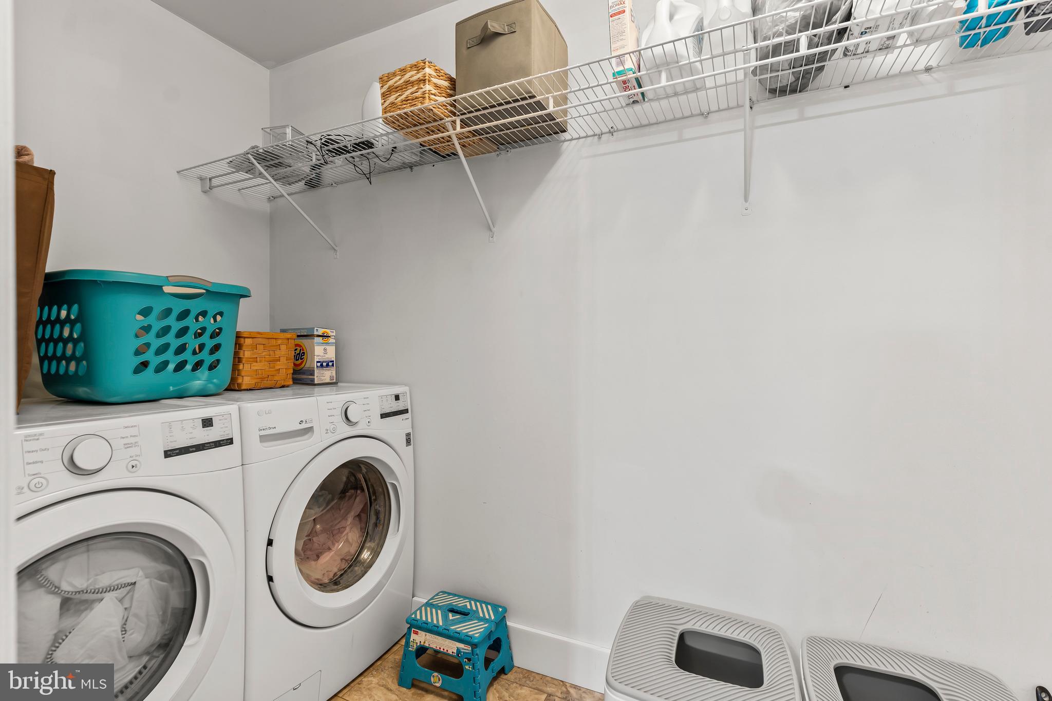 13608 Maryland Avenue Blue Ridge Summit, PA 17214 - Photo 34 of 80 a view of storage and utility room with washer and dryer