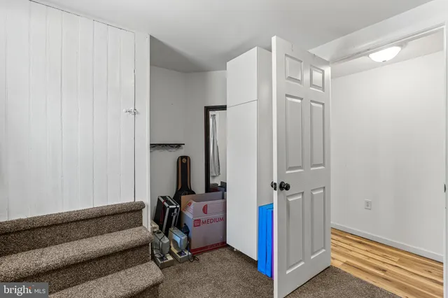 a view of snow on the road