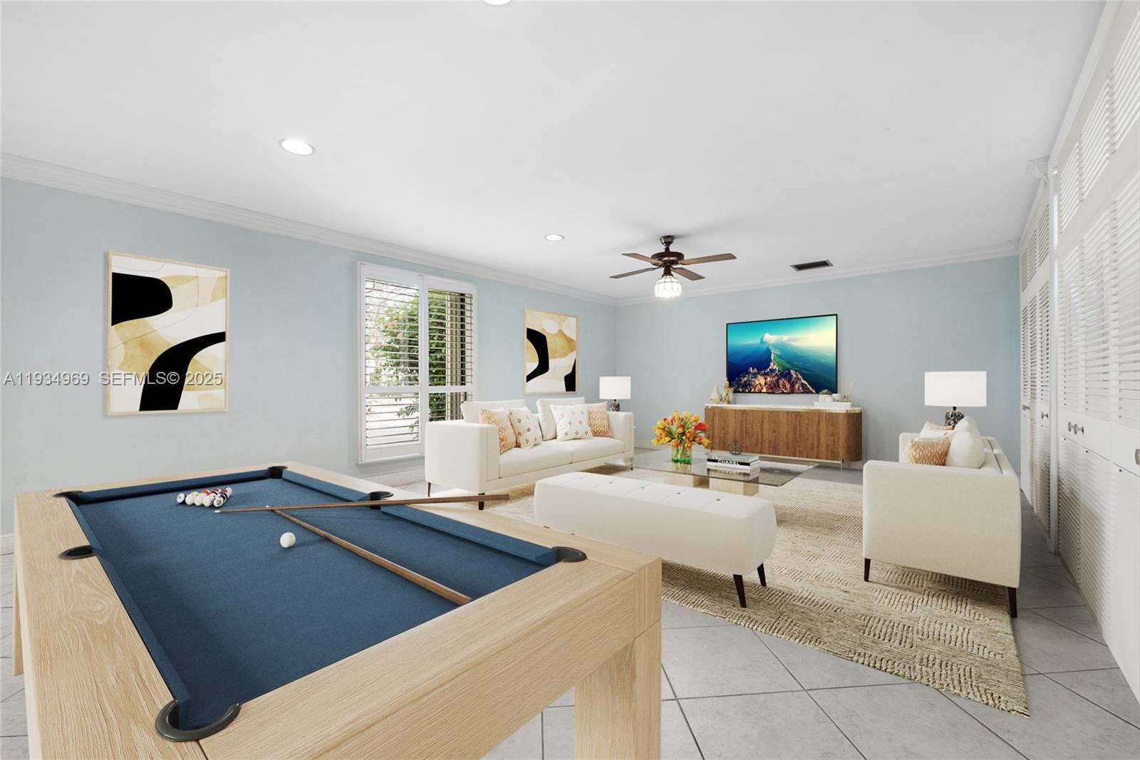 7524 Southwest 78th Terrace Miami, FL 33143 - Photo 14 of 28 Virtual Staging Idea for Family Room