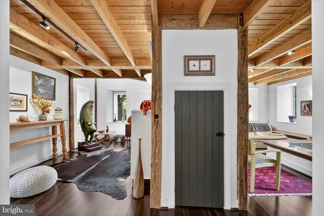 wooden floor in an empty room