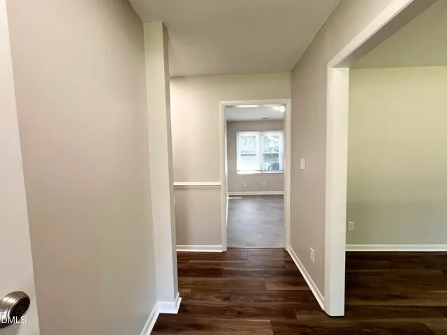 a view of wooden floor