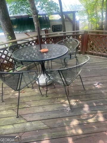 a view of balcony and patio