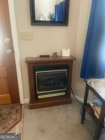 a view of front door