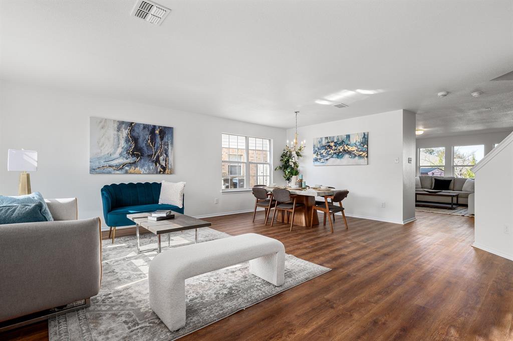 4816 Star Ridge Drive Fort Worth, TX 76133 - Photo 3 of 23 a living room with furniture and a table
