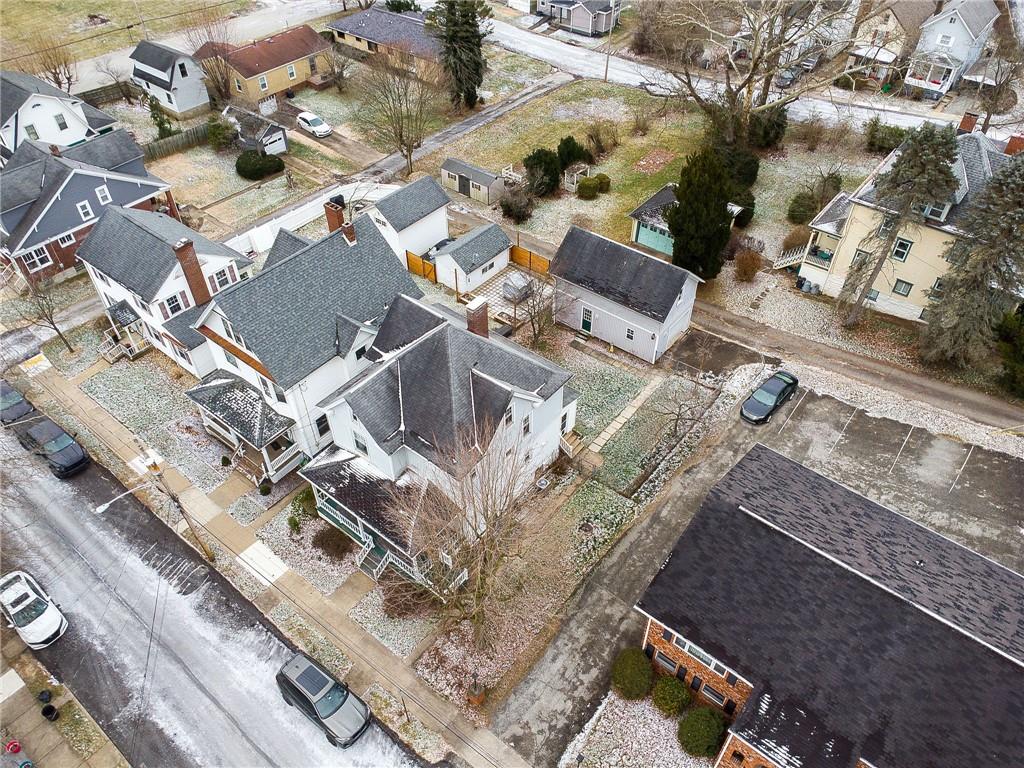 618 State Street Greensburg, PA 15601 - Photo 33 of 34 an aerial view of residential houses with outdoor space