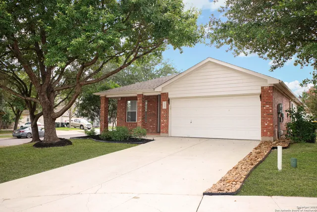 front view of house with a yard