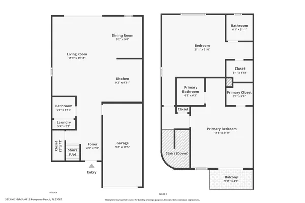 $525,000 | 3213 Northeast 16th Street, Unit 112, Pompano Beach, FL 33062