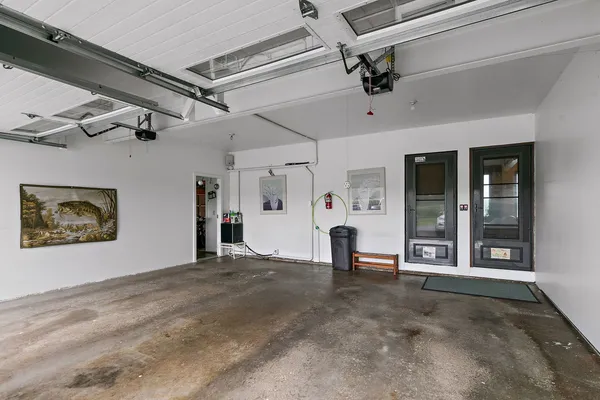 a outdoor space with furniture