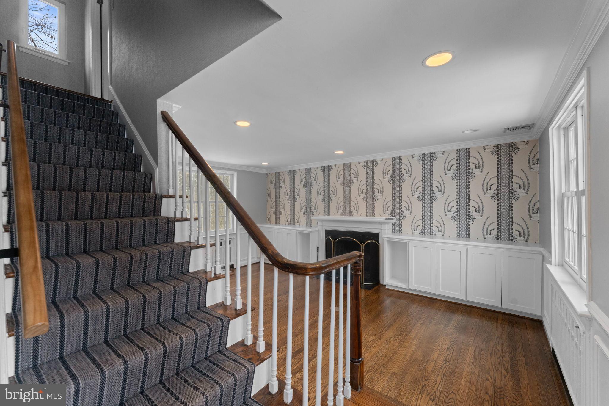 3207 Circle Hill Road Alexandria, VA 22305 - Photo 12 of 51 Elegant foyer with classic staircase charm.